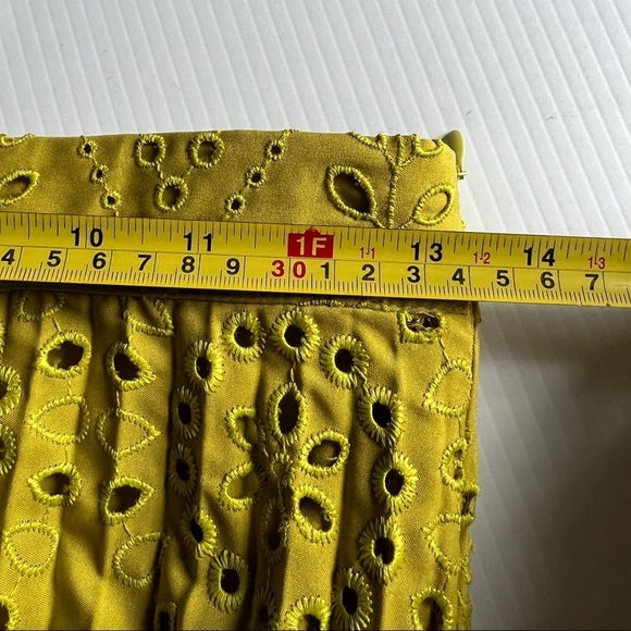 EMBROIDERED PLEATED SKIRT - Picture 5 of 5